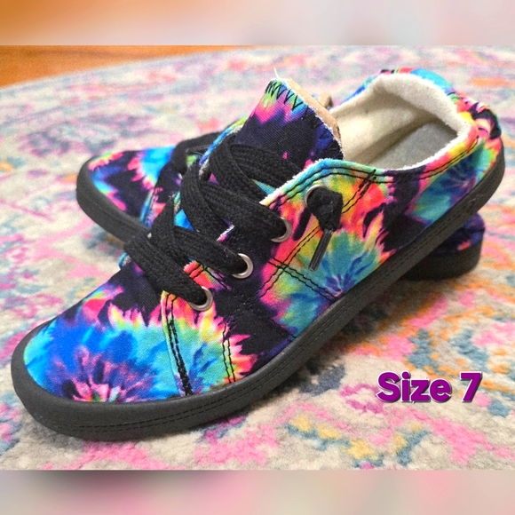 Other - Colorful Tie-Dye Jelly Pop Shoes